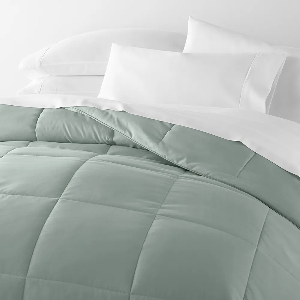 Solid Down-Alternative Comforter