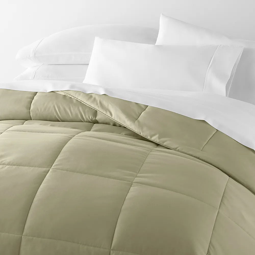 Solid Down-Alternative Comforter