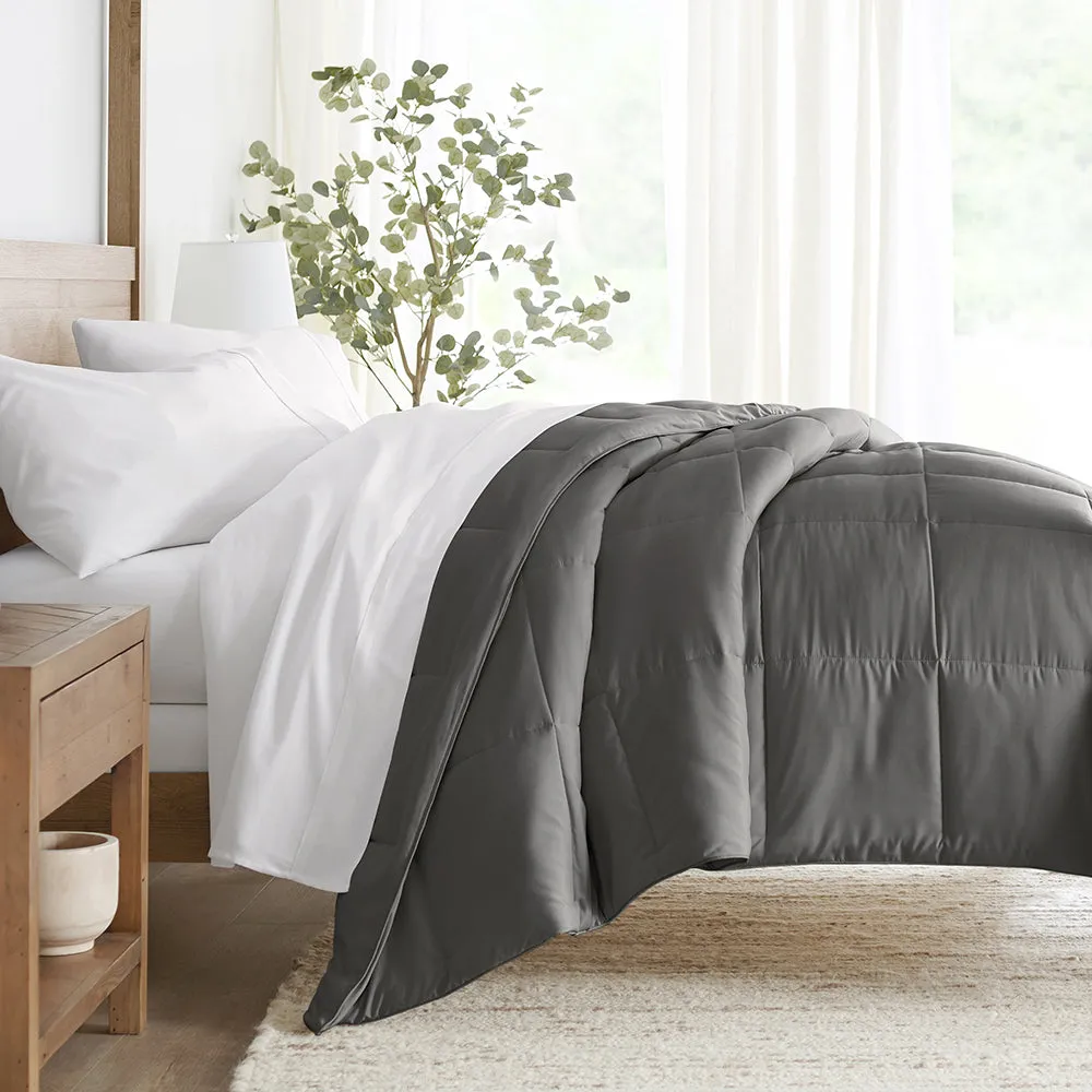 Solid Down-Alternative Comforter