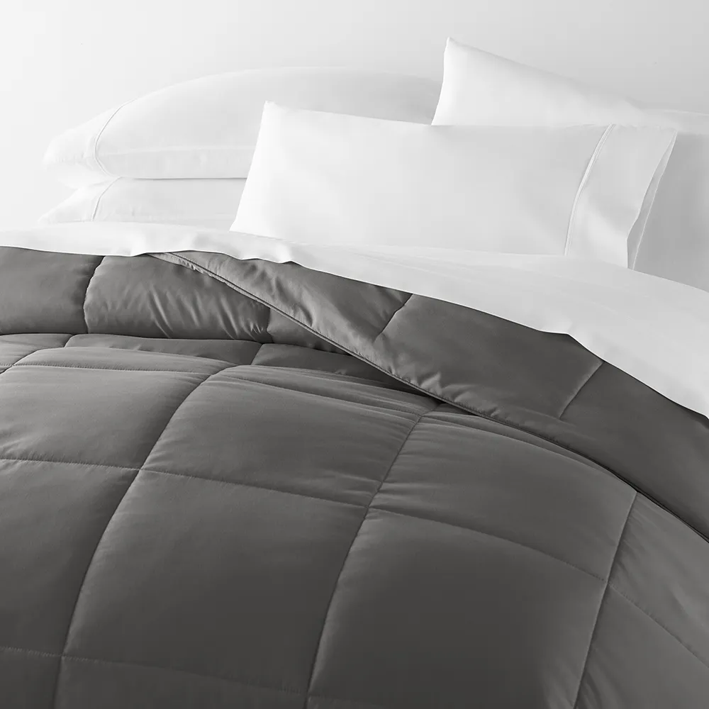 Solid Down-Alternative Comforter