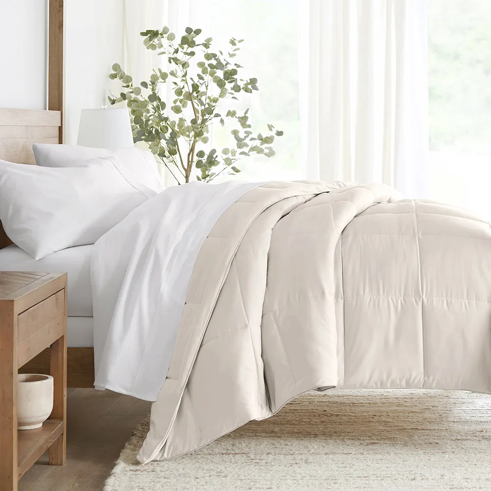 Solid Down-Alternative Comforter