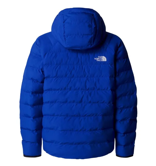 The North Face Teen Boys Coat Reversible Perrito Hooded Jacket Blue