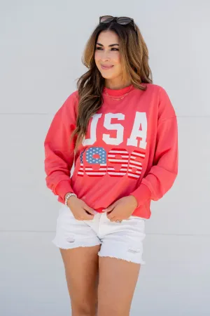 USA 1996 Graphic Crewneck