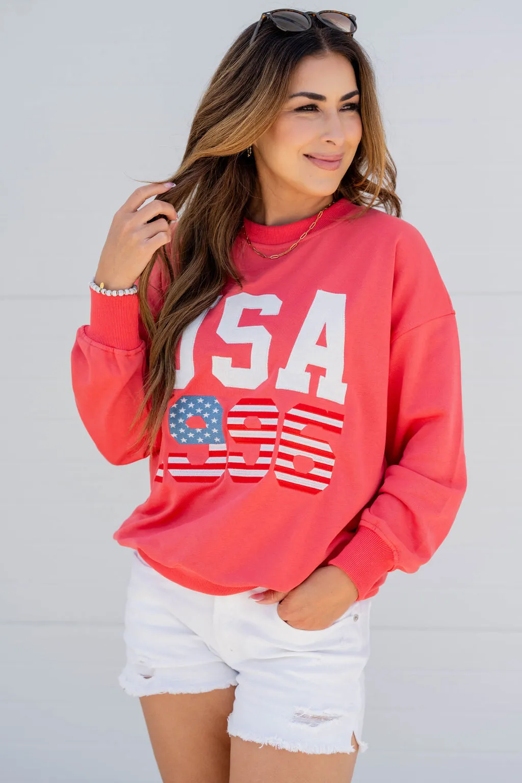 USA 1996 Graphic Crewneck