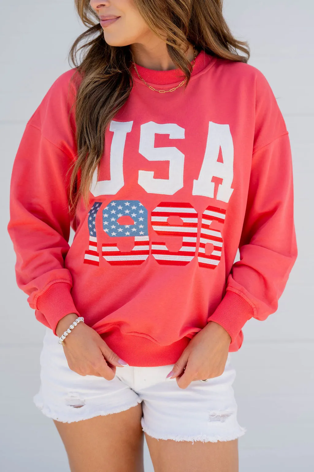 USA 1996 Graphic Crewneck