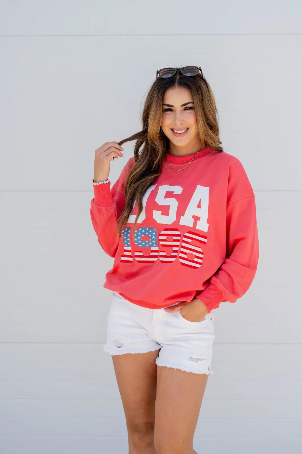 USA 1996 Graphic Crewneck