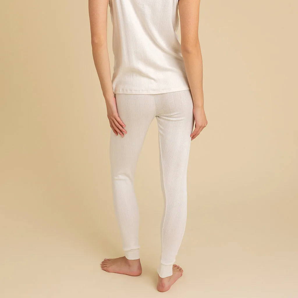 Vanilla Women's Pointelle Leggings