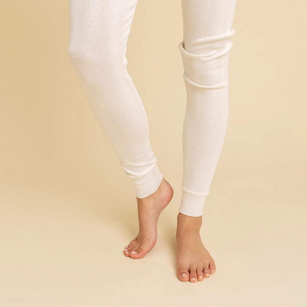 Vanilla Women's Pointelle Leggings