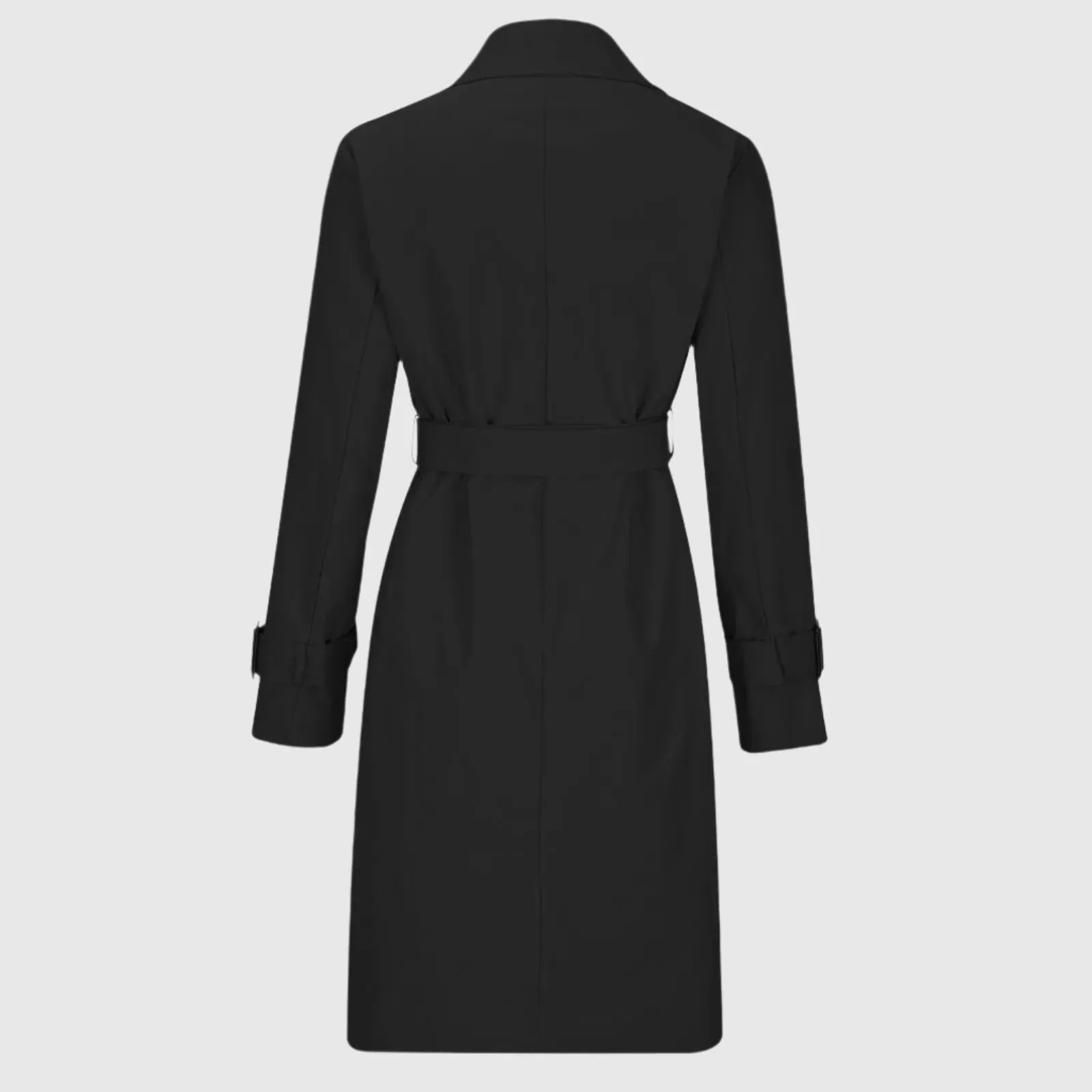 Women's Casual Double Breasted Trench Coat